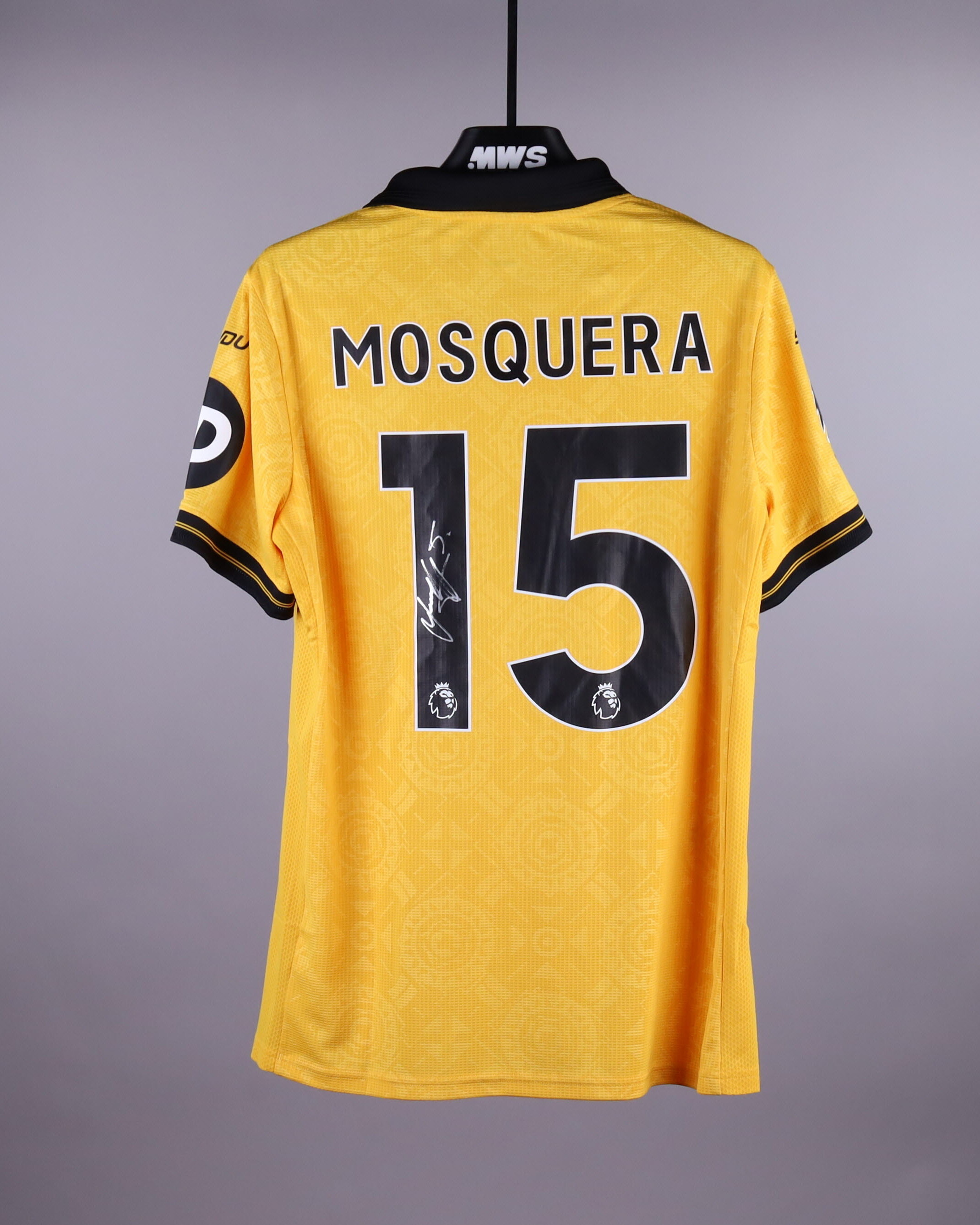 Official Wolverhampton Wanderers Football Match-Worn Shirts