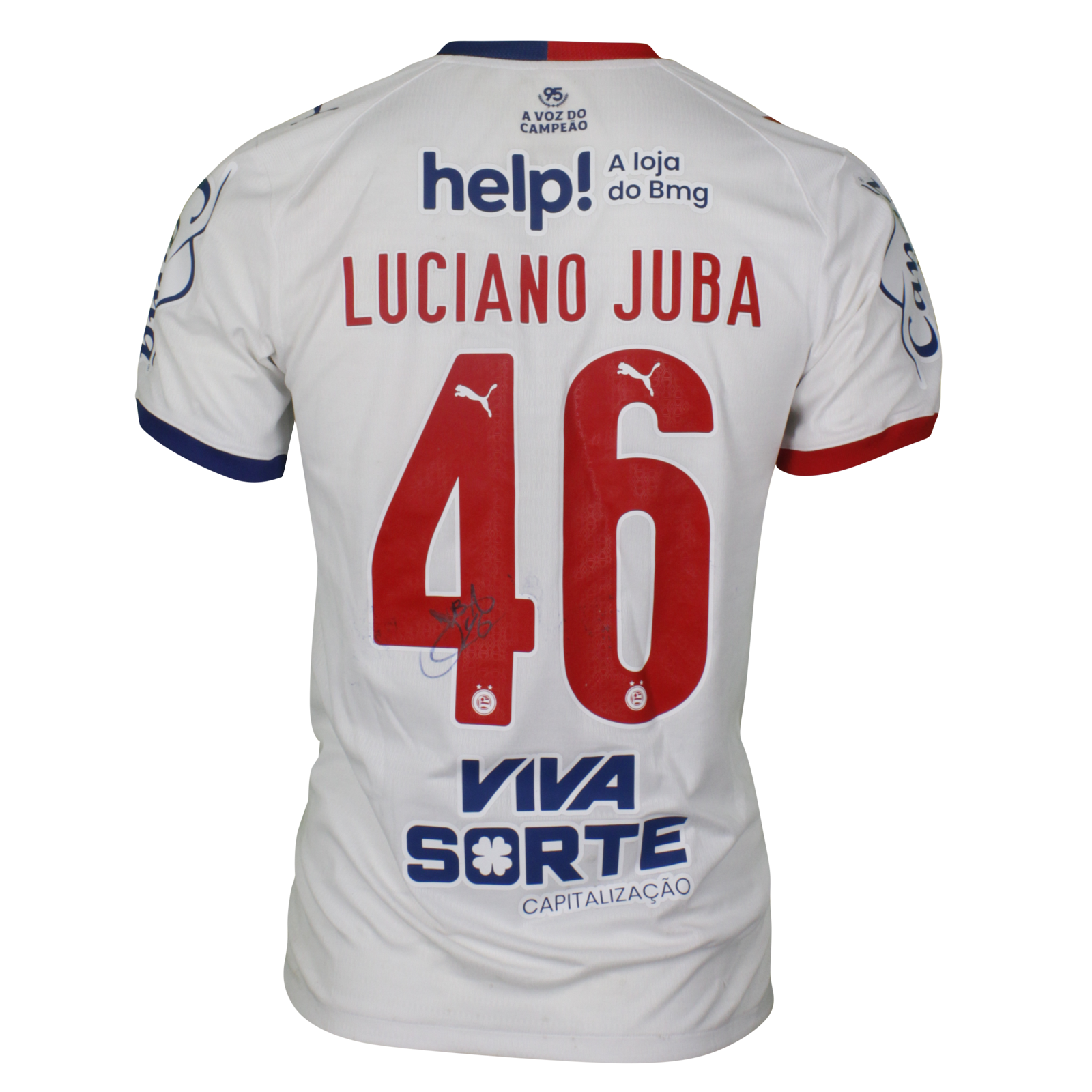 Official Bahia Soccer Game-Worn Jerseys Auctions - MatchWornShirt