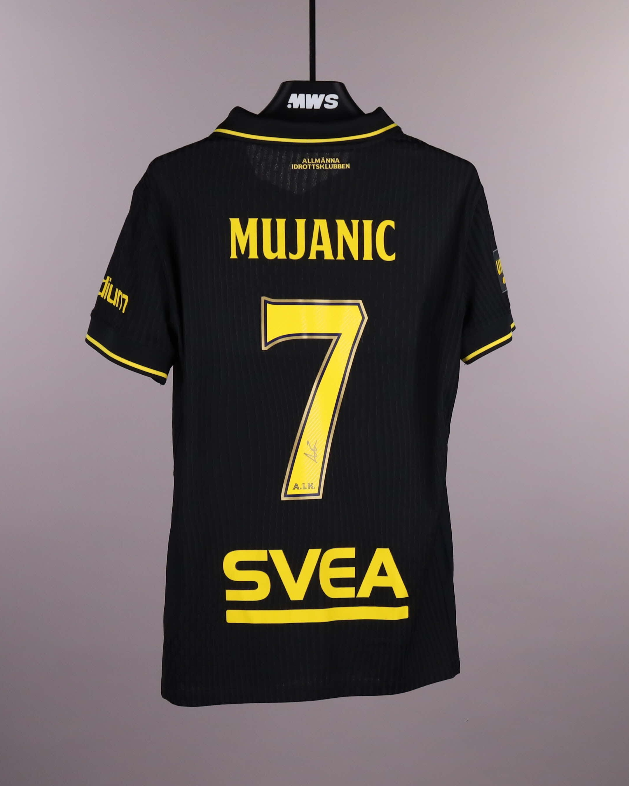 Amel Mujanic | AIK | AIK - Djurgården | MatchWornShirt