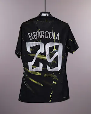 Bradley Barcola Paris Saint-Germain shirt