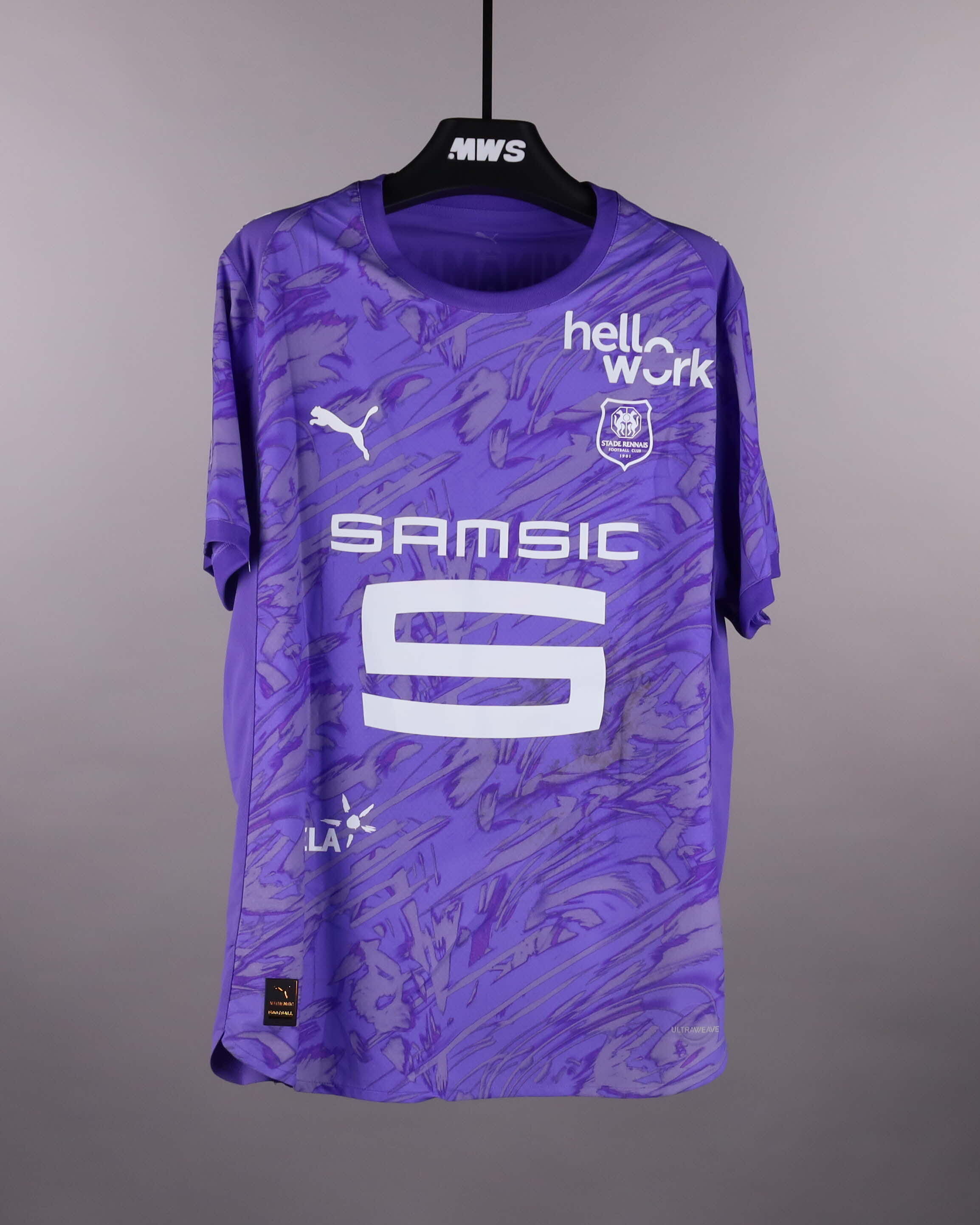 Official Stade Rennais F.C. Soccer Game-Worn Jerseys Auctions