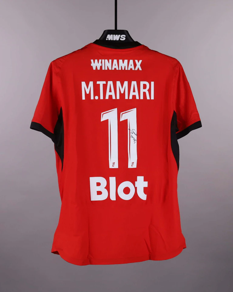 来自Stade Rennais F.C.的Mousa Tamari球衣