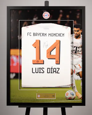 Luis Díaz | Framed Signed Away Shirt