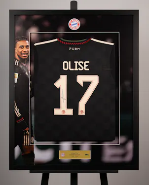 Michael Olise | Framed Signed Third Shirt