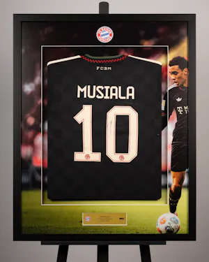 Jamal Musiala | Framed Signed Third Shirt
