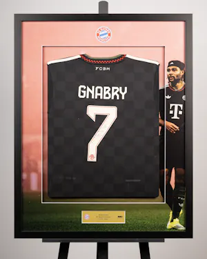 Serge Gnabry | Framed Signed Third Shirt