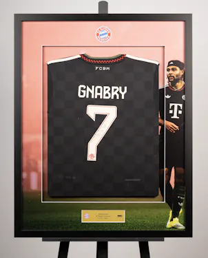 Serge Gnabry | Framed Signed Third Shirt