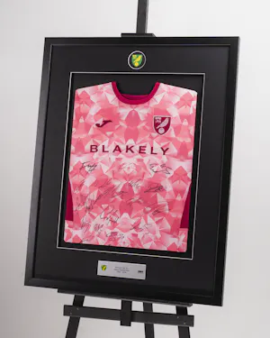 Framed Squad Signed Third Shirt