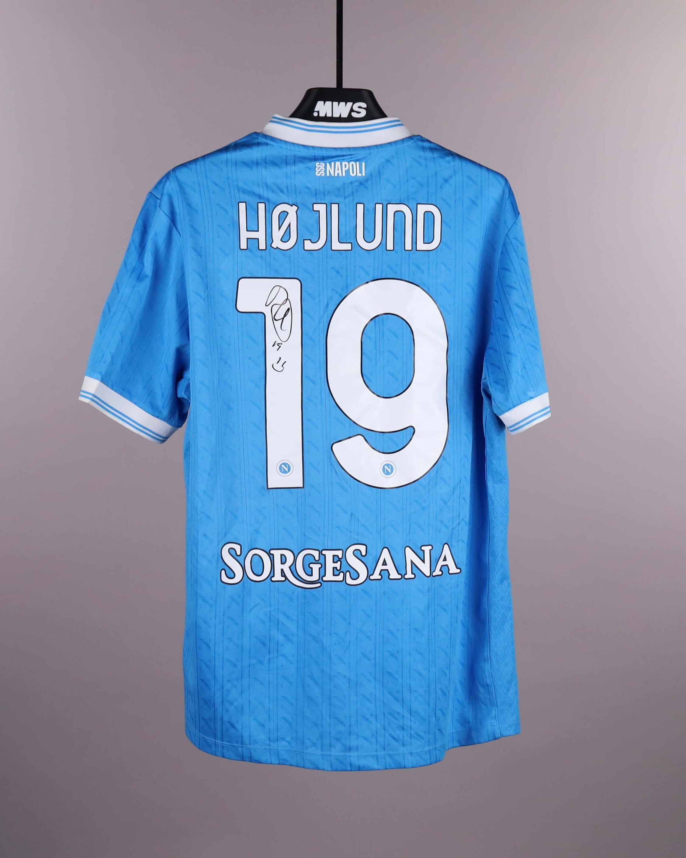 Rasmus Højlund SSC Napoli shirt