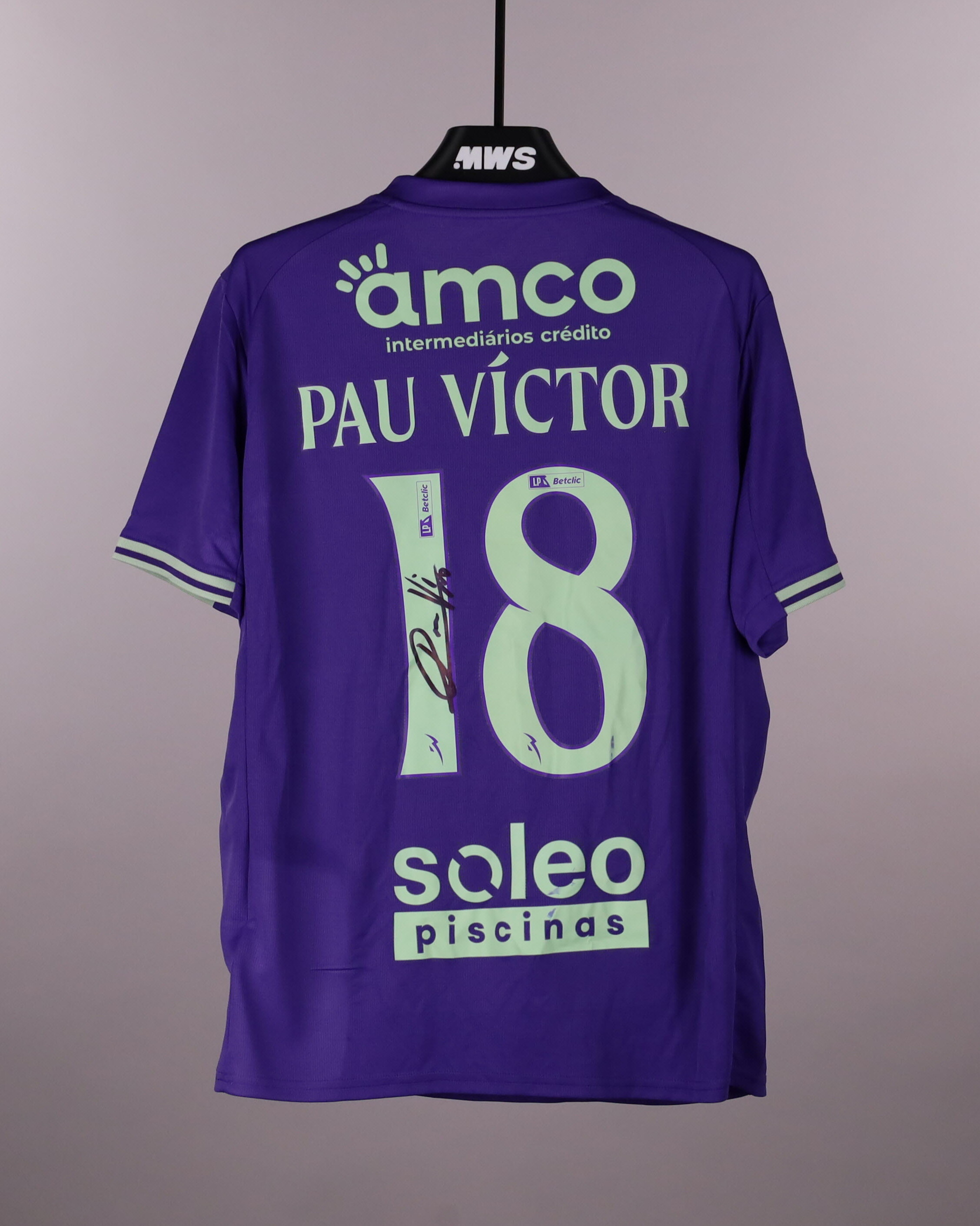 Pau Victor | SL Benfica - SC Braga | MatchWornShirt