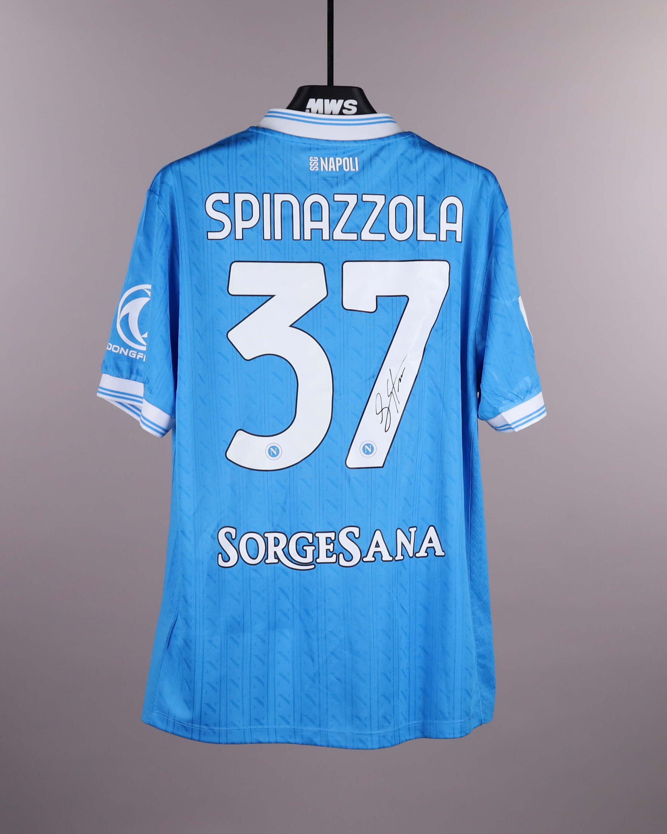 Leonardo Spinazzola | SSC Napoli - Bologna Fc 1909 | MatchWornShirt