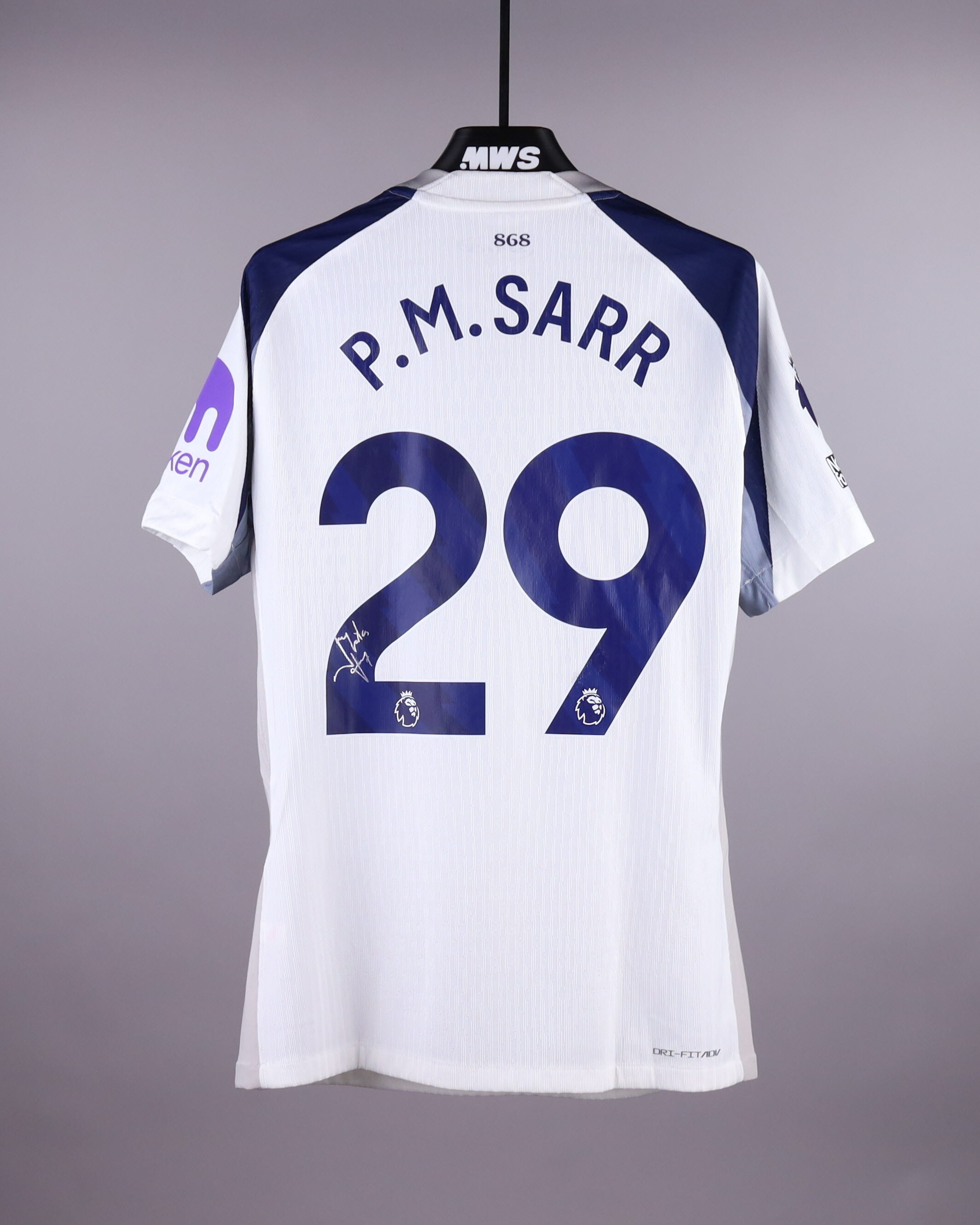 Pape Matar Sarr Tottenham Hotspur shirt