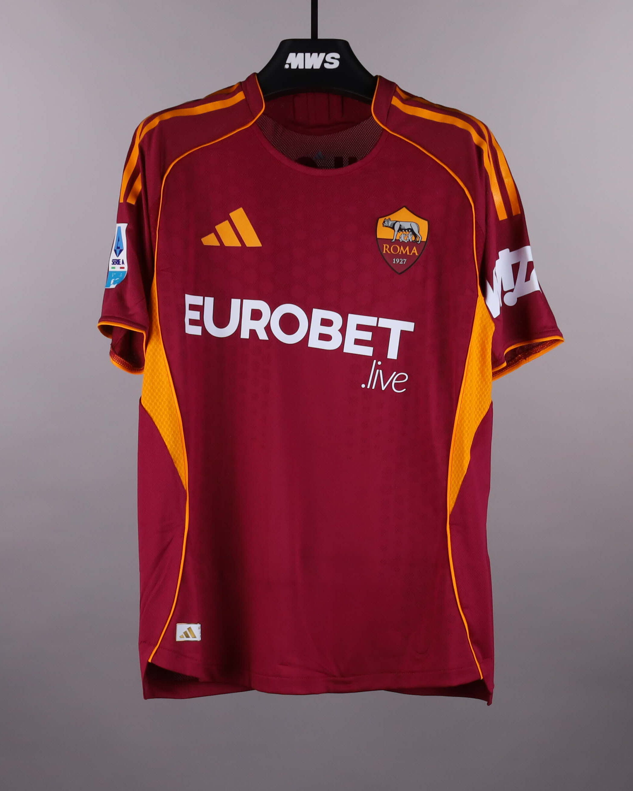 Official AS Roma Football Match-Worn Shirts Auctions - MatchWornShirt