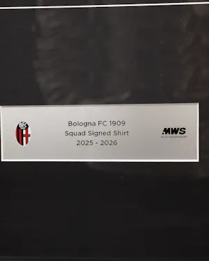 Framed Squad Signed Shirt