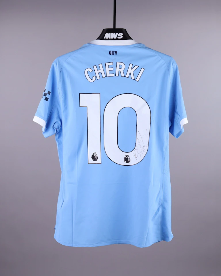 Ryan Cherki Manchester City jersey