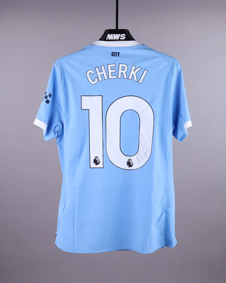 Ryan Cherki Manchester City jersey