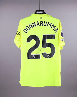 Gianluigi Donnarumma Manchester City shirt