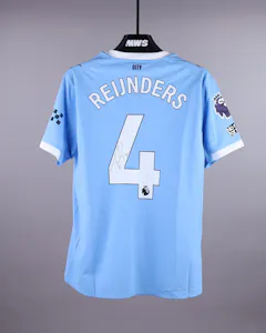 Tijjani Reijnders Manchester City jersey
