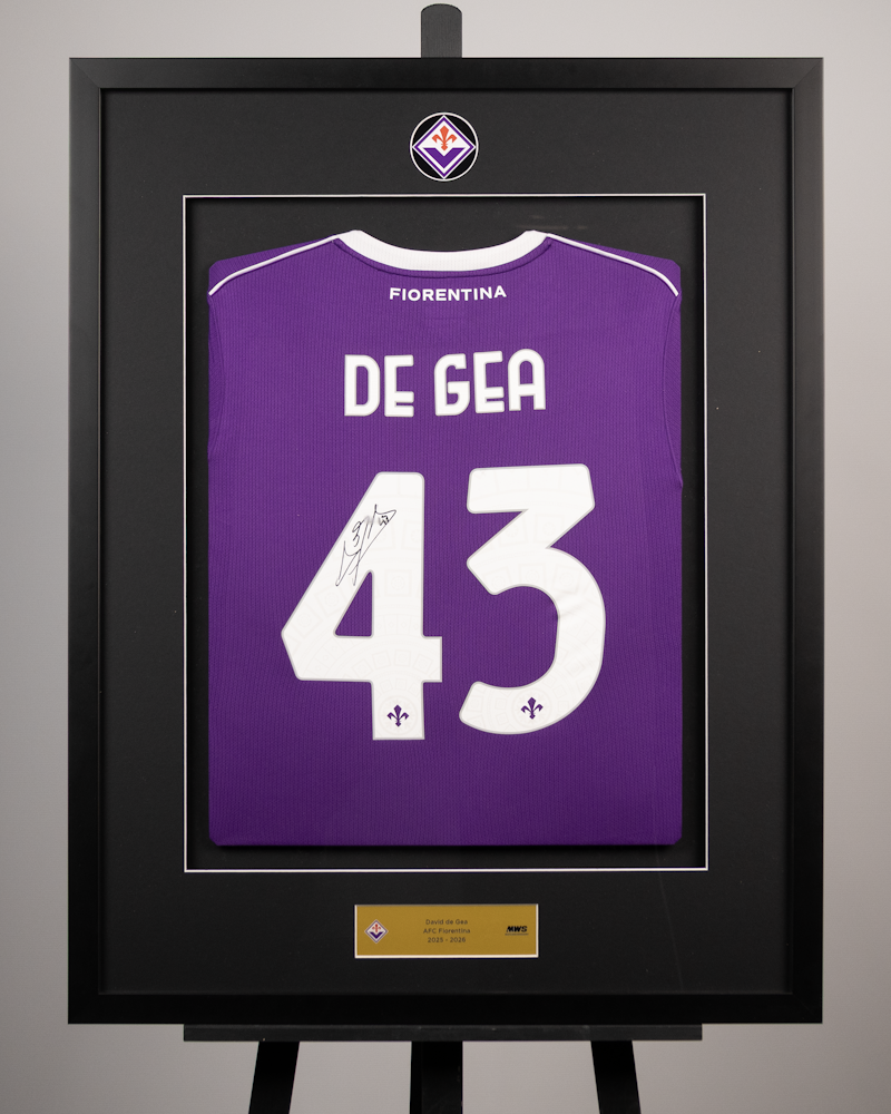 David De Gea | Framed Signed Shirt | MatchWornShirt