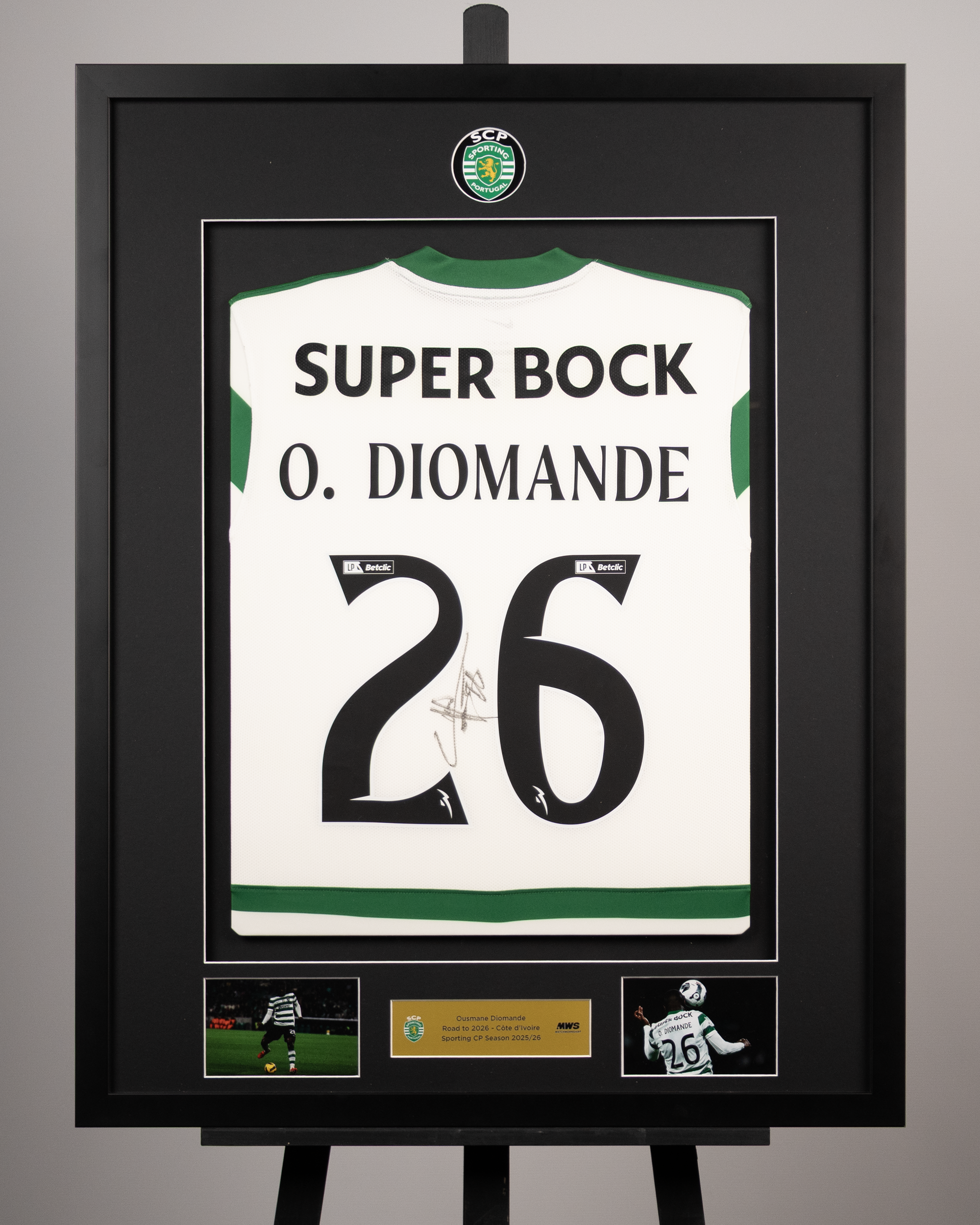 Limited Edition Framed Shirt | Diomande: Côte d'Ivoire