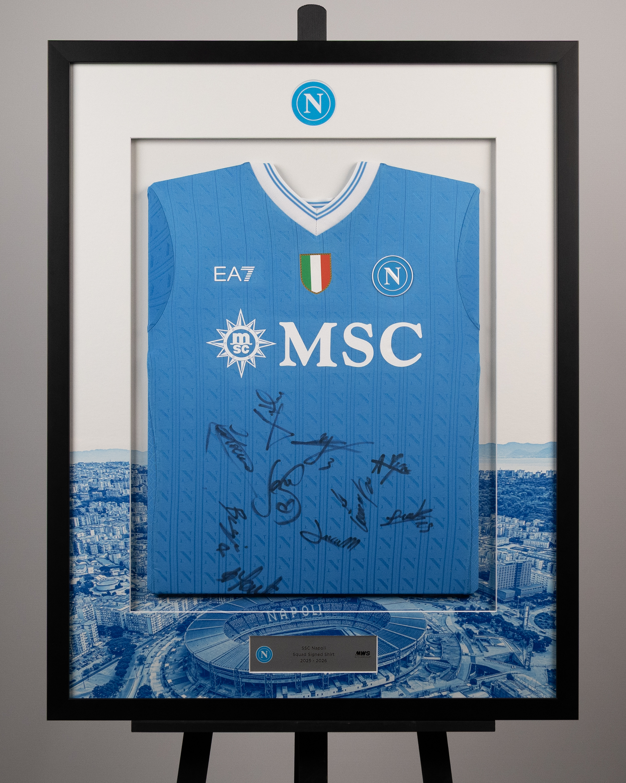 SSC Napoli | Squad Signed Shirts | MatchWornShirt
