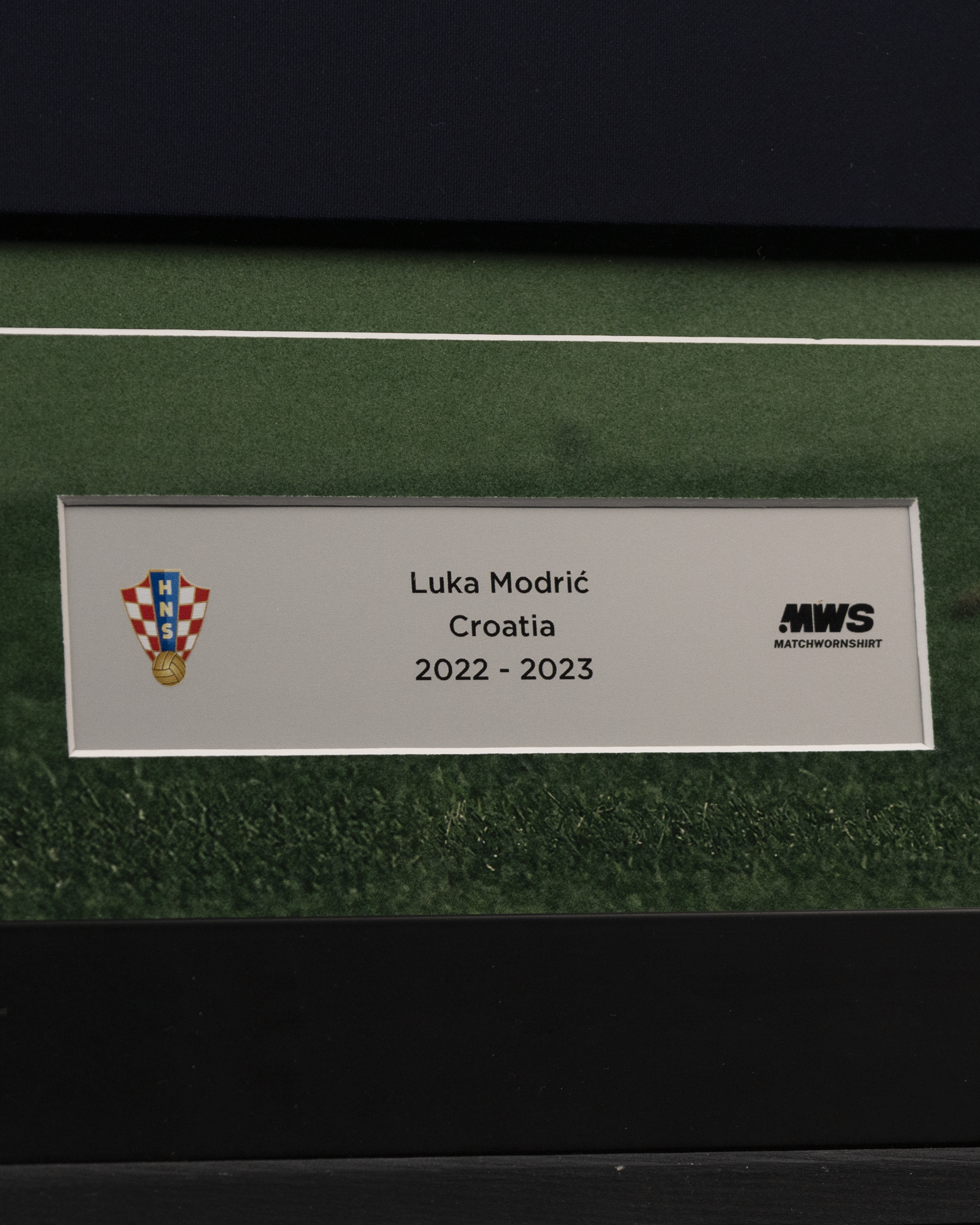 Limited Edition Framed Luka Modrić Shirt | Croatia