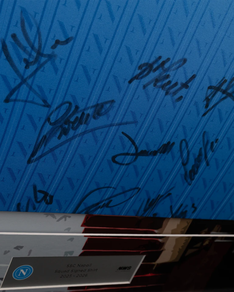 Framed Squad Signed Shirt