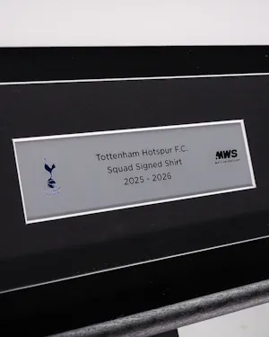 Framed Squad Signed Shirt - 1
