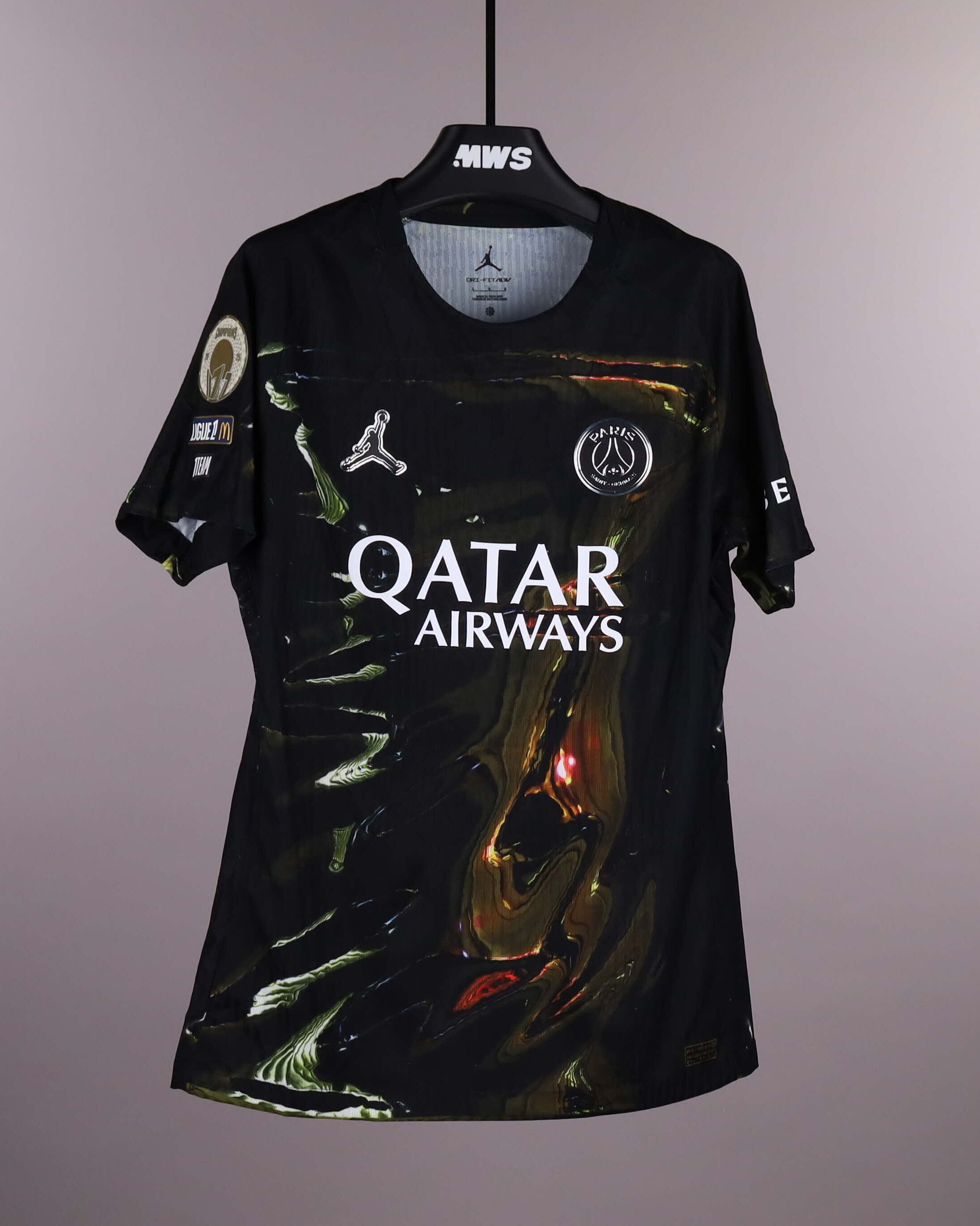 João Neves | RC Lens - Paris Saint-Germain | MatchWornShirt