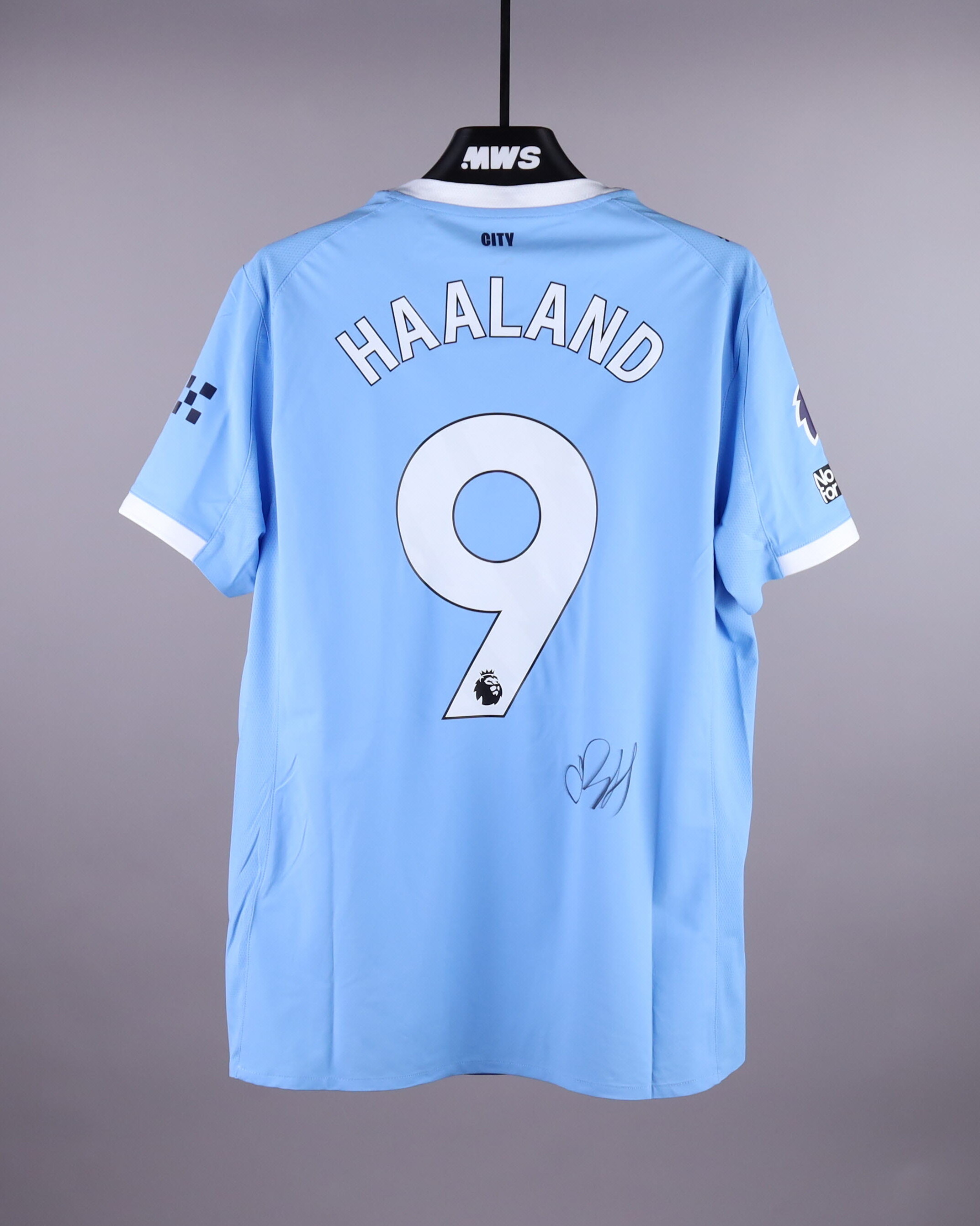 Erling Haaland | Manchester City - Brentford | MatchWornShirt