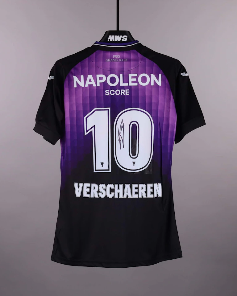 Yari Verschaeren RSC Anderlecht shirt