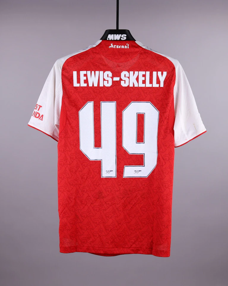 Myles Anthony Lewis-Skelly Arsenal shirt