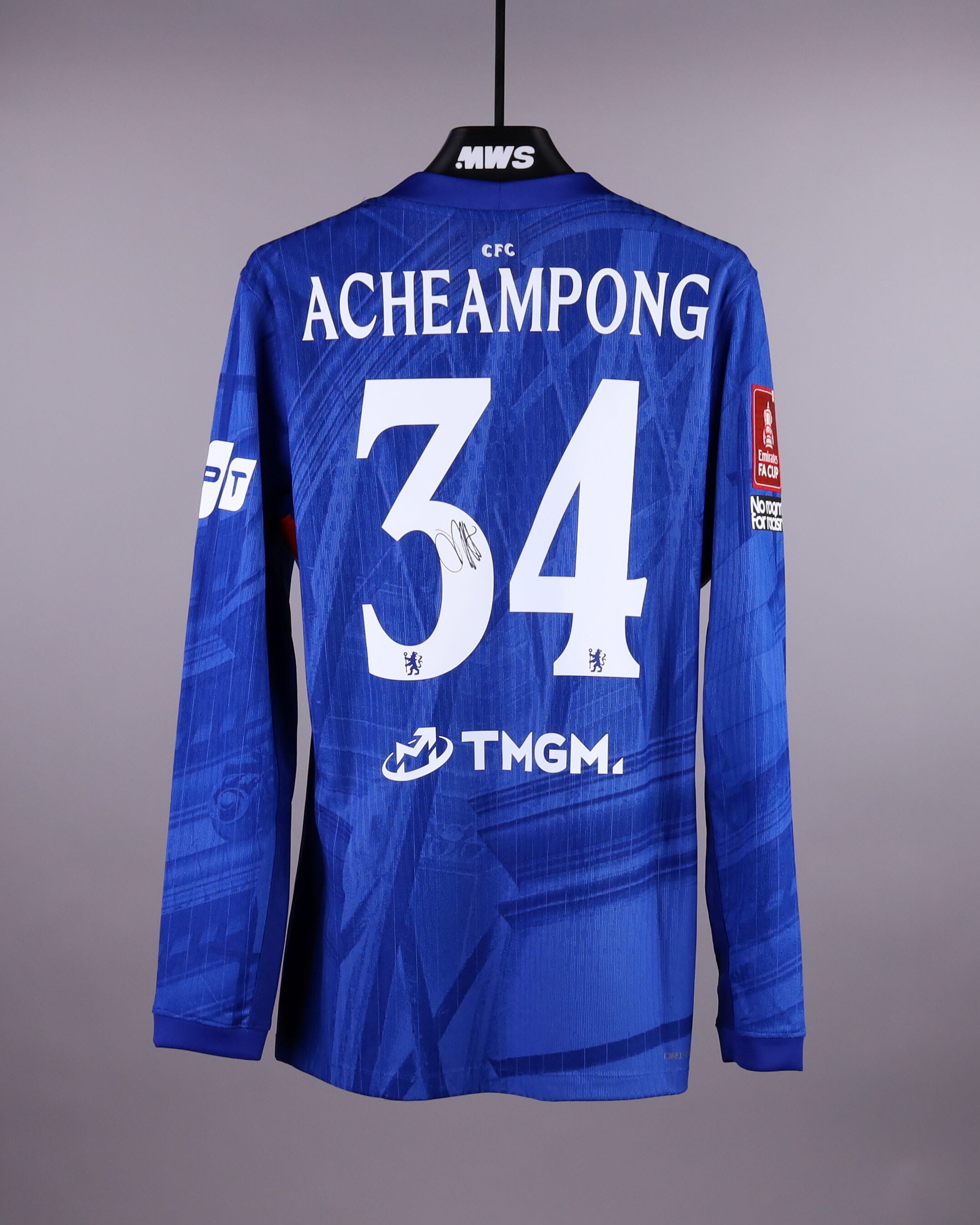 Joshua Acheampong | Chelsea - Manchester City | MatchWornShirt