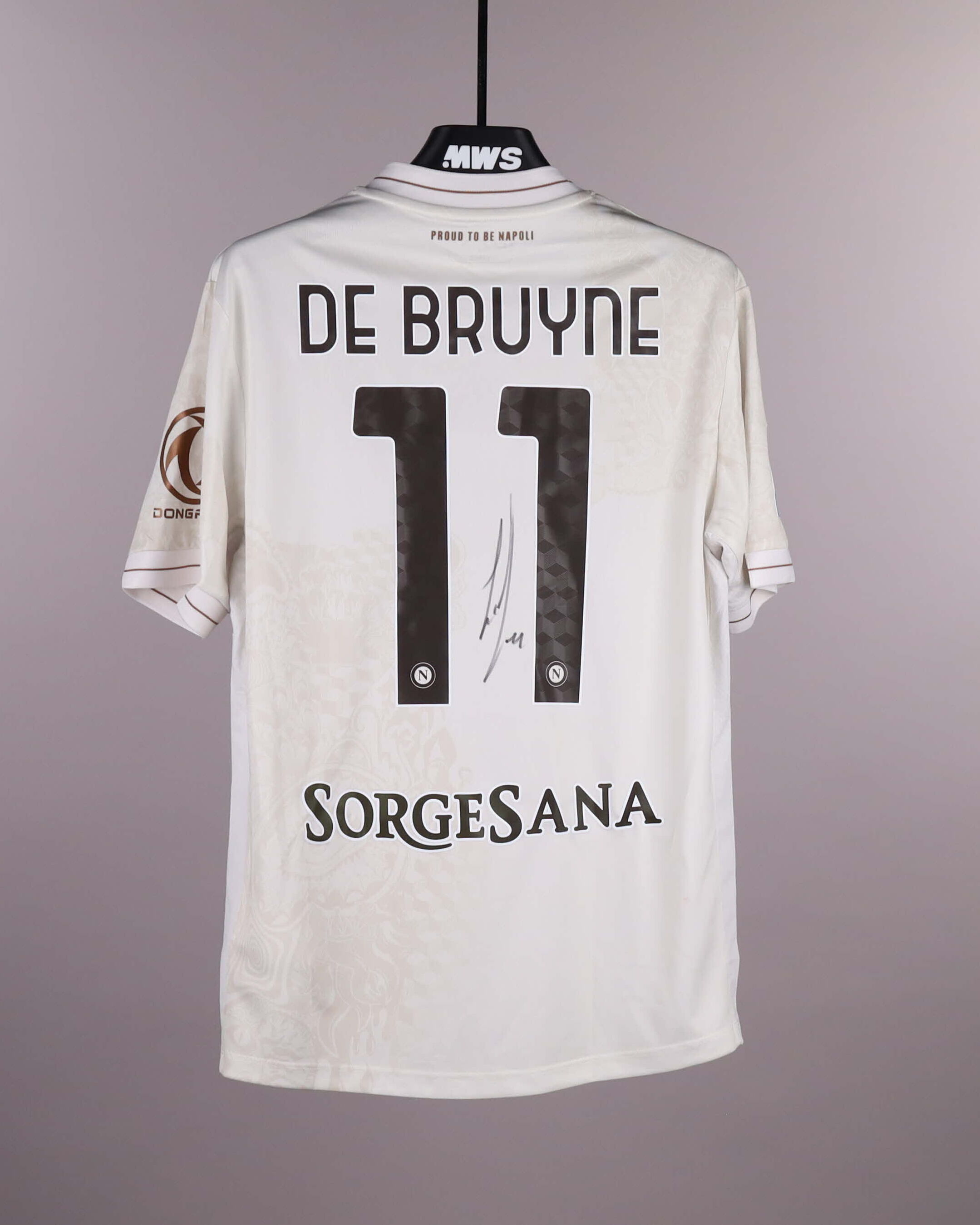 Kevin De Bruyne | Pisa SC - SSC Napoli | MatchWornShirt