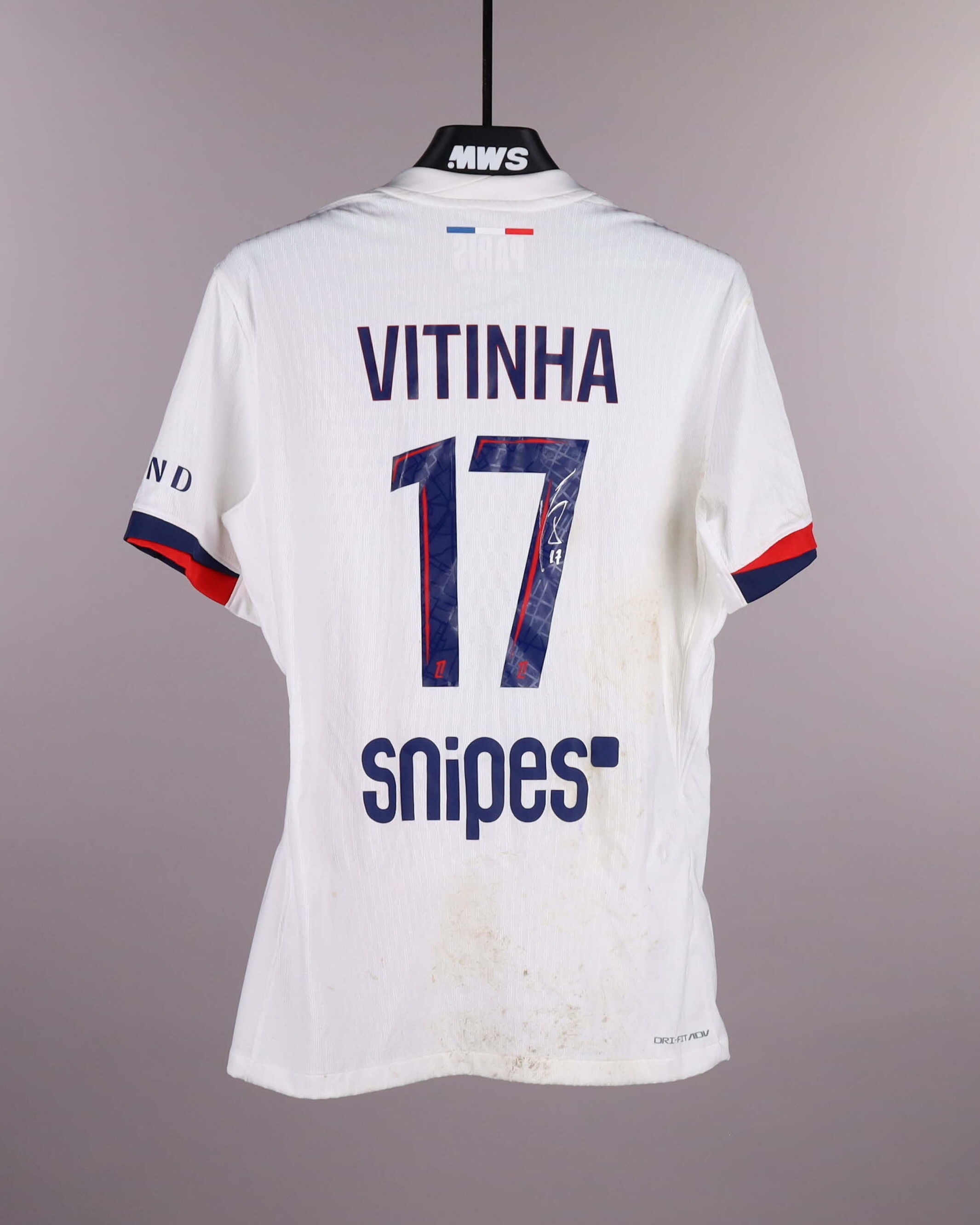 Vitinha | Paris FC - Paris Saint-Germain | MatchWornShirt
