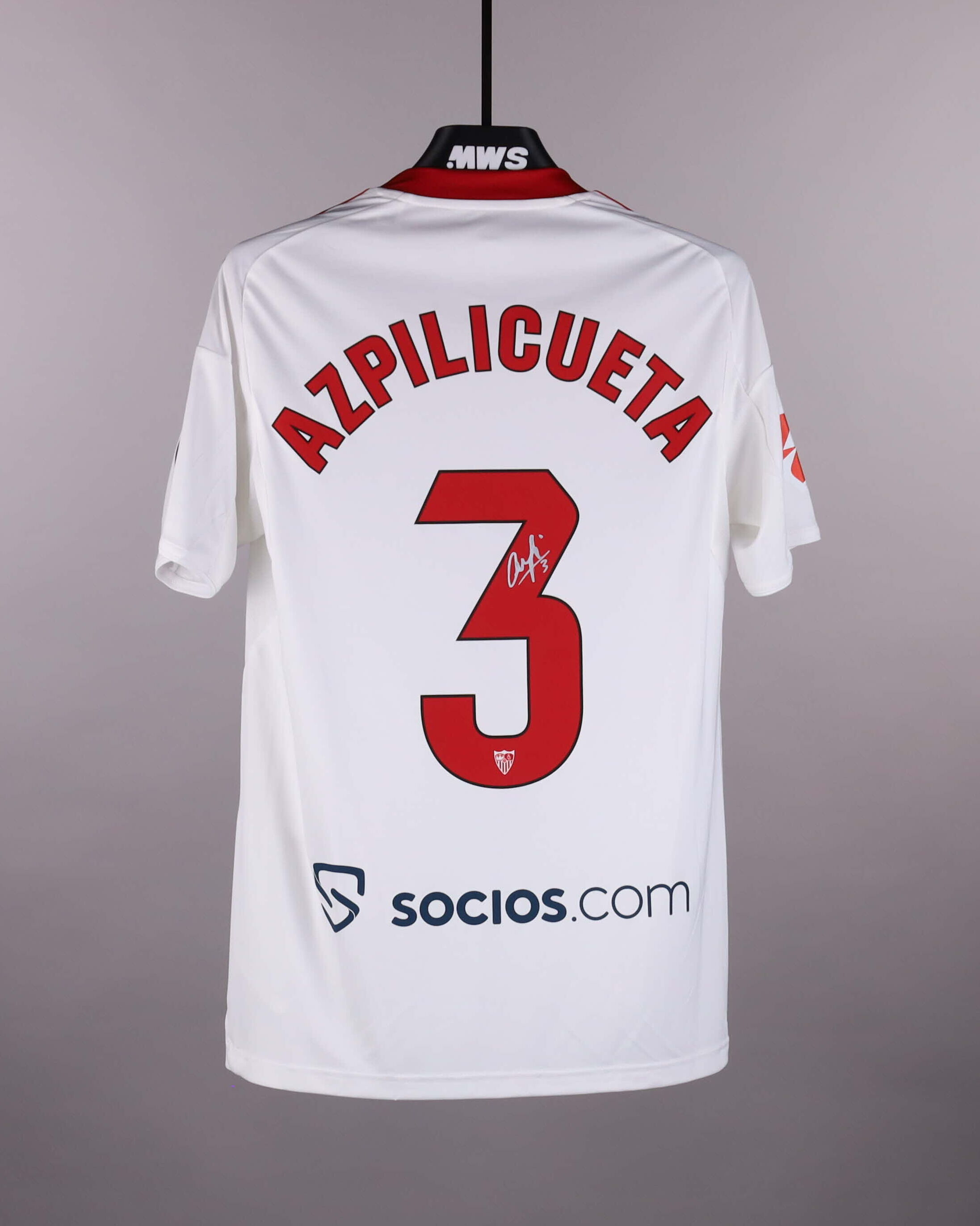 César Azpilicueta | Sevilla FC - Real Madrid | MatchWornShirt