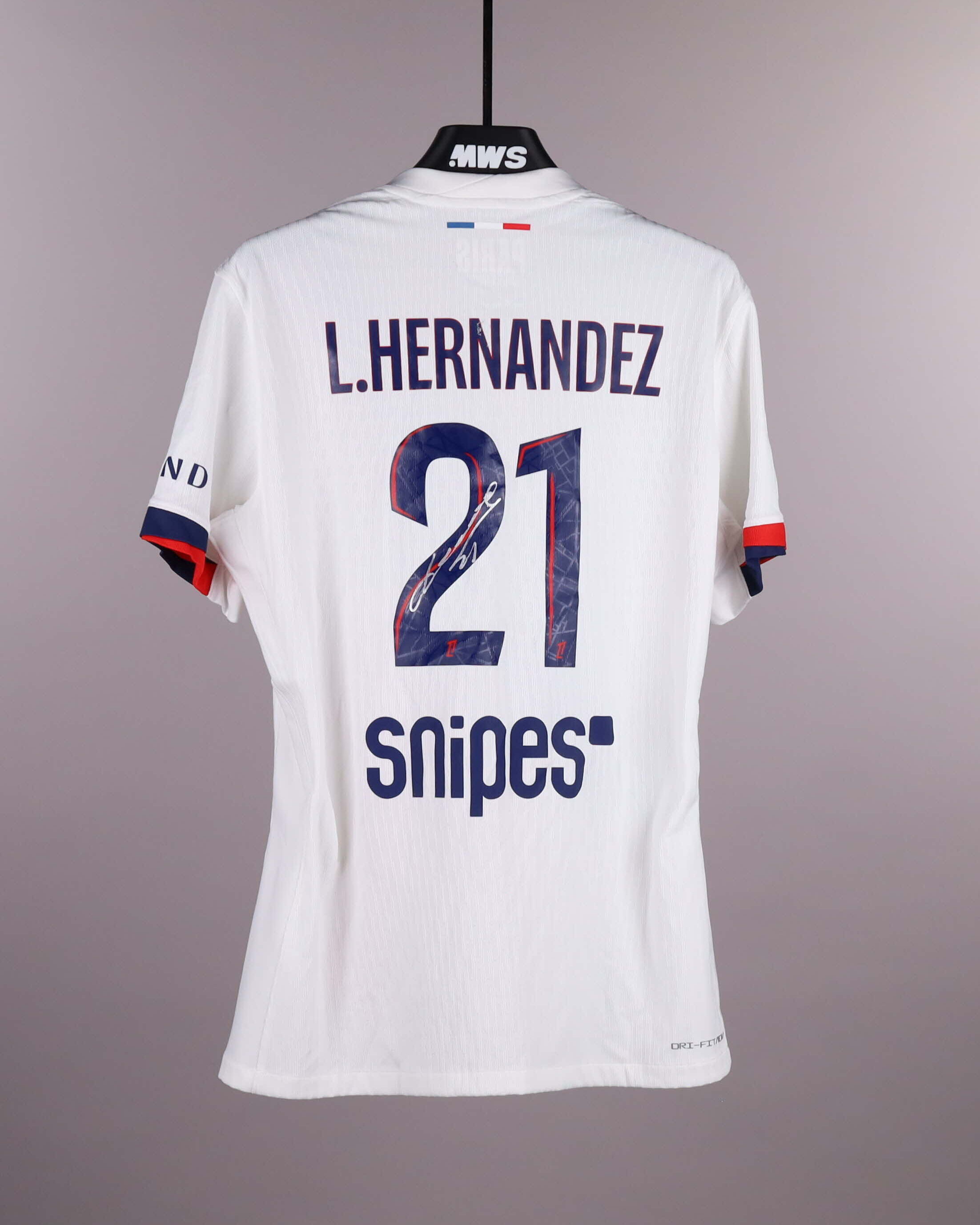 Lucas Hernández | Paris FC - Paris Saint-Germain | MatchWornShirt