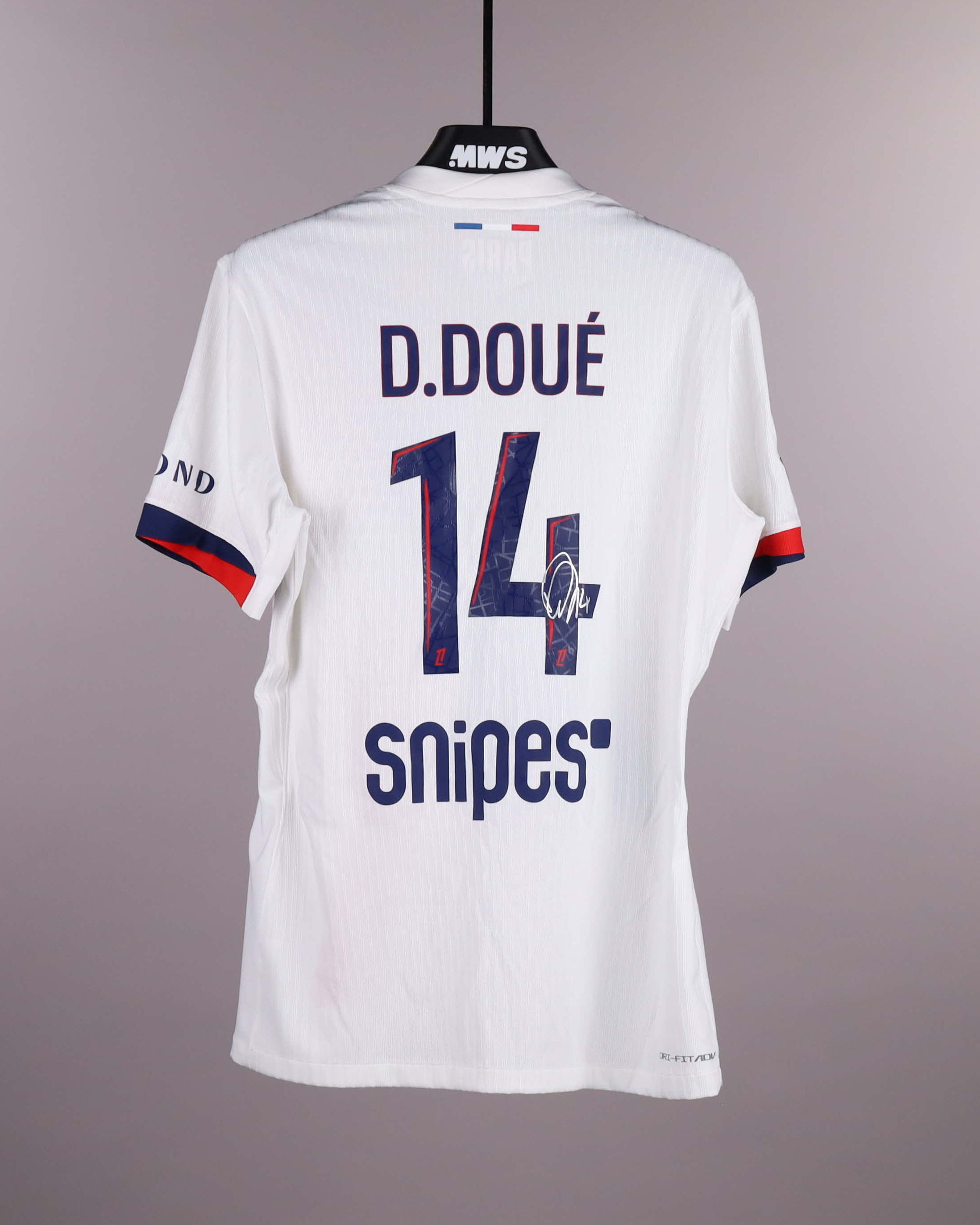 Désiré Doué | Paris FC - Paris Saint-Germain | MatchWornShirt