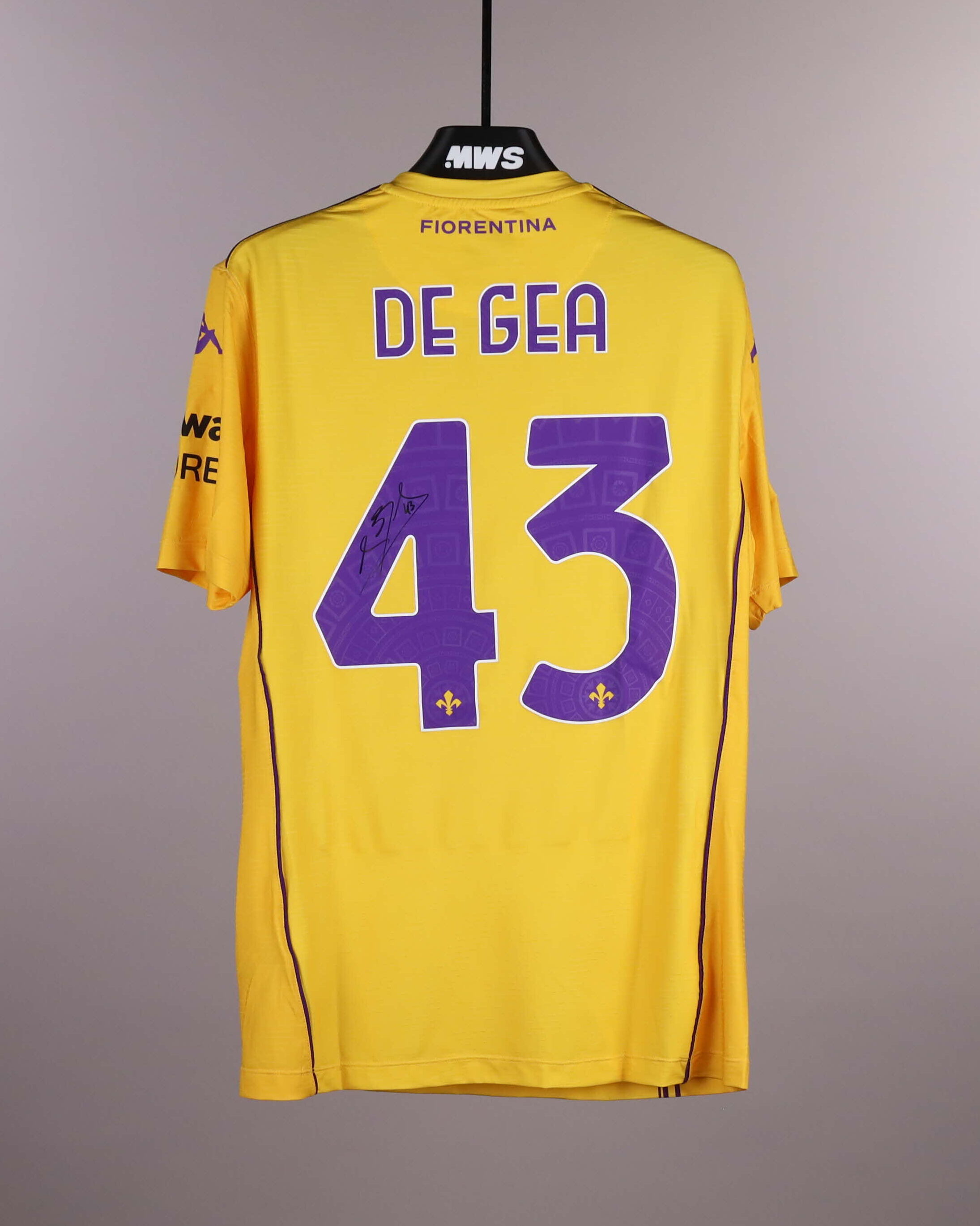 David de Gea | Juventus FC - ACF Fiorentina | MatchWornShirt
