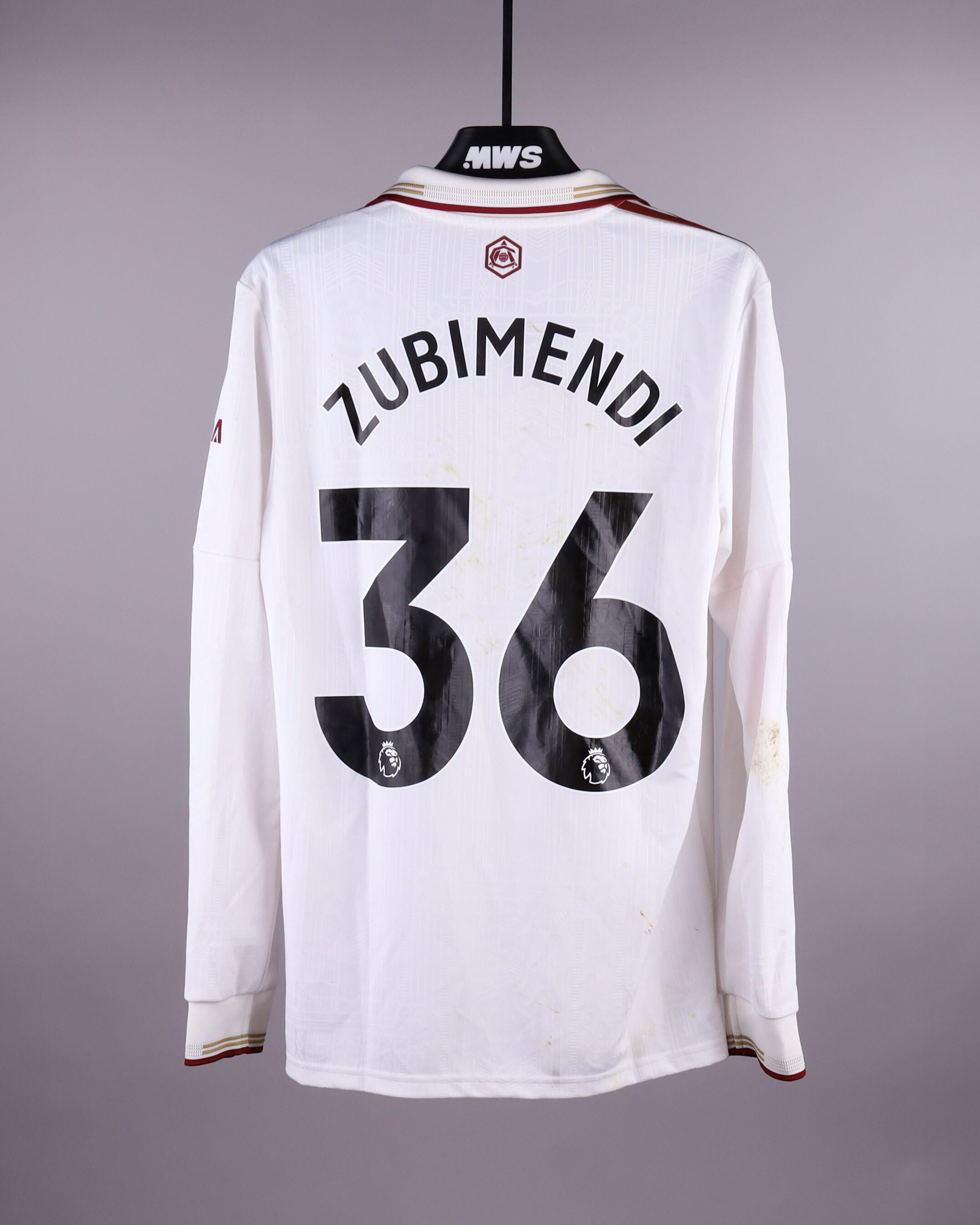 Martín Zubimendi | West Ham United - Arsenal | MatchWornShirt