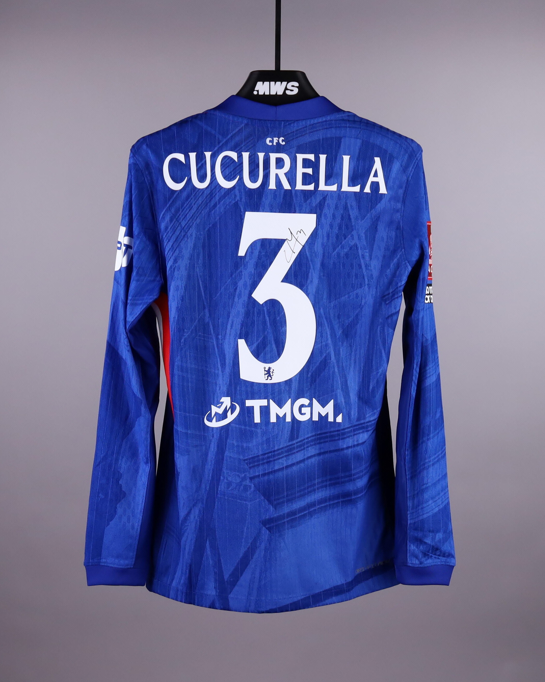 Marc Cucurella | Chelsea - Manchester City | MatchWornShirt