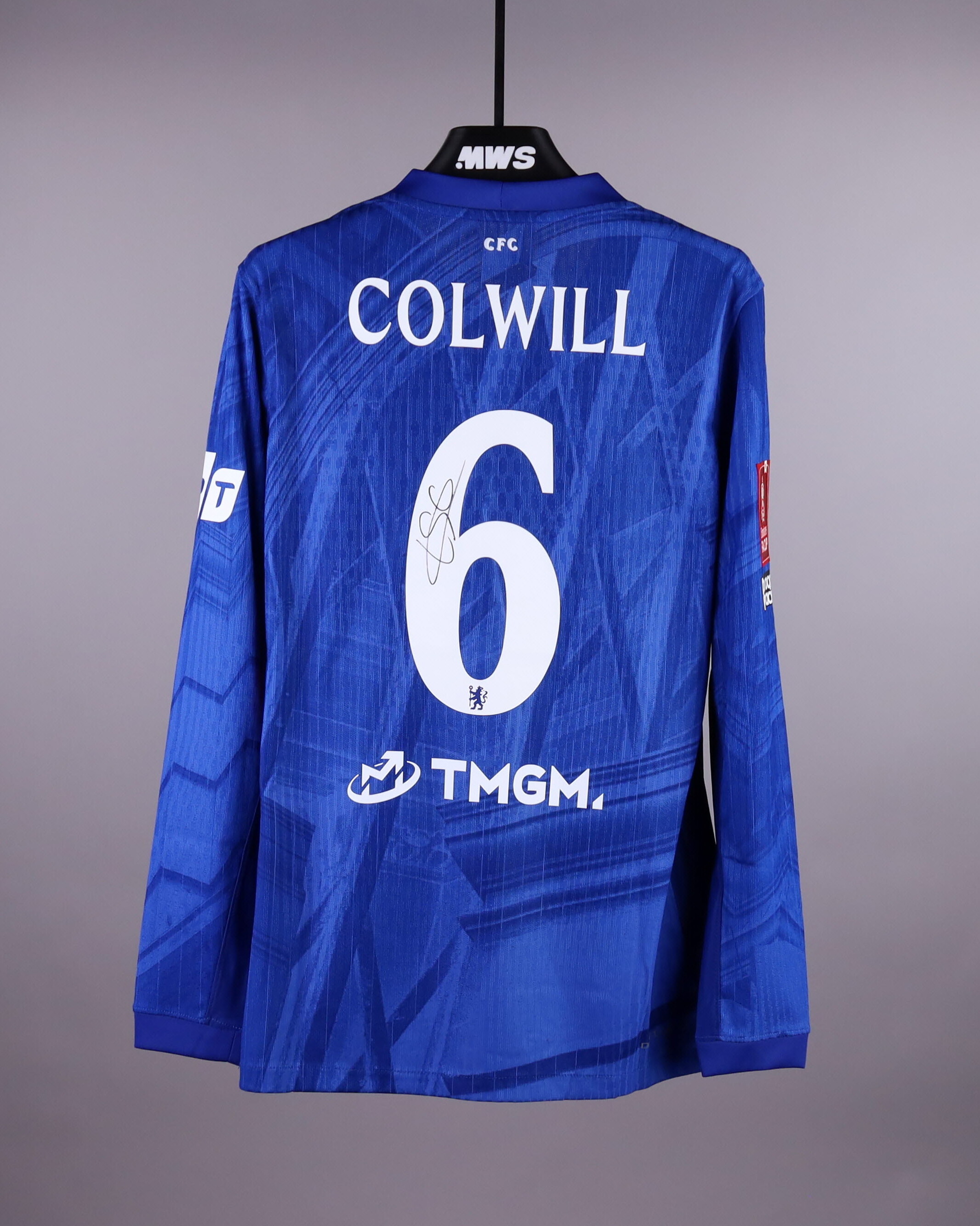 Levi Colwill | Chelsea - Manchester City | MatchWornShirt