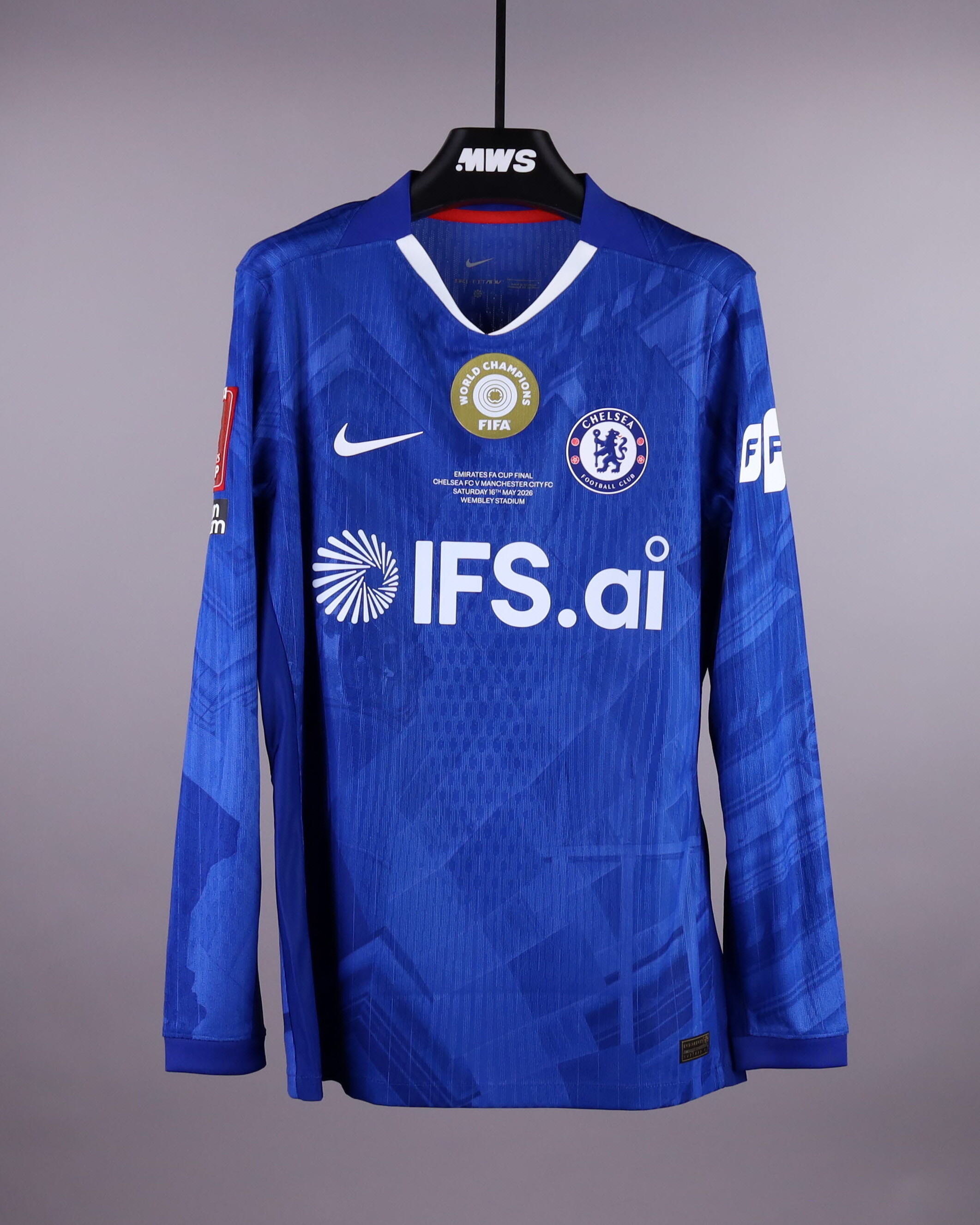 Wesley Fofana | Chelsea - Manchester City | MatchWornShirt