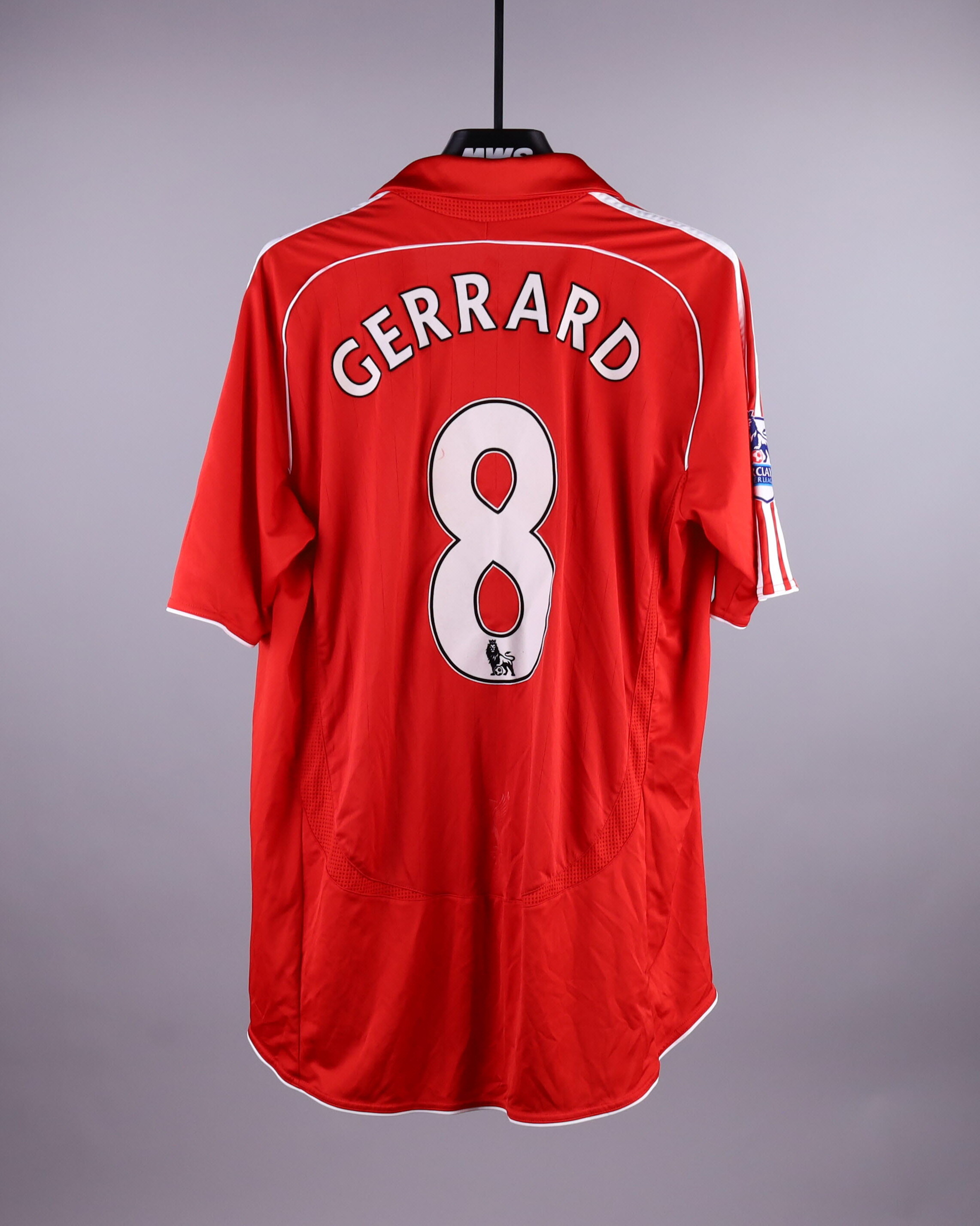 リバプールFC スティーブン・ジェラード選手　2008-2009ユニフォーム Steven Gerrard | Liverpool - West Ham United | 2008 | Liverpool