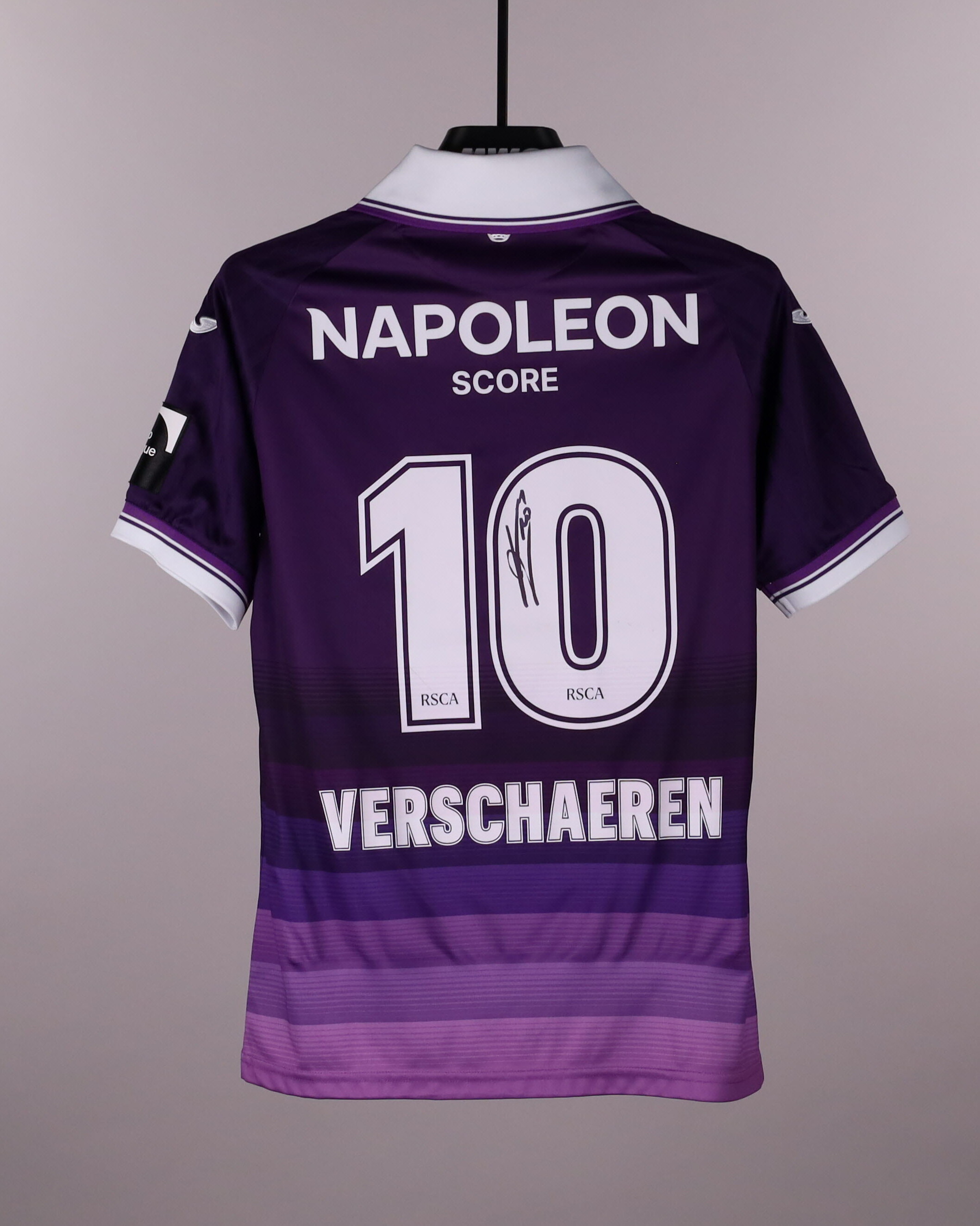 Yari Verschaeren RSC Anderlecht shirt
