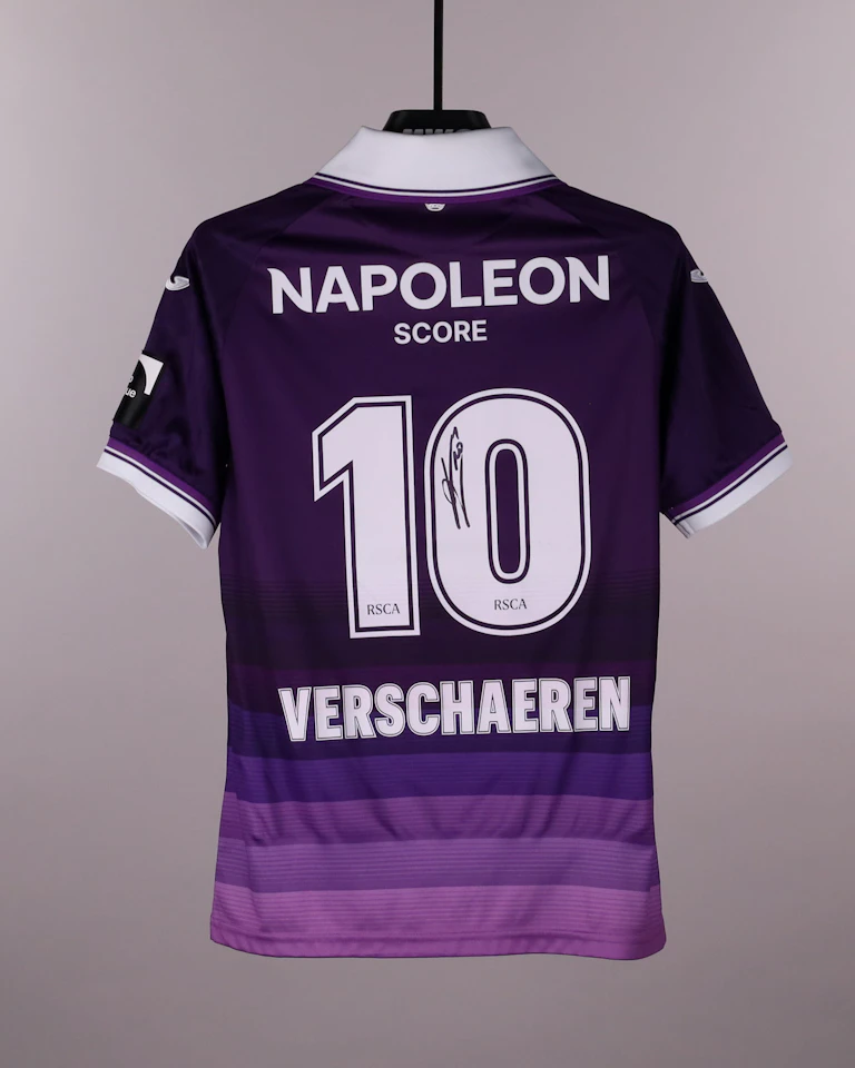 Yari Verschaeren RSC Anderlecht shirt