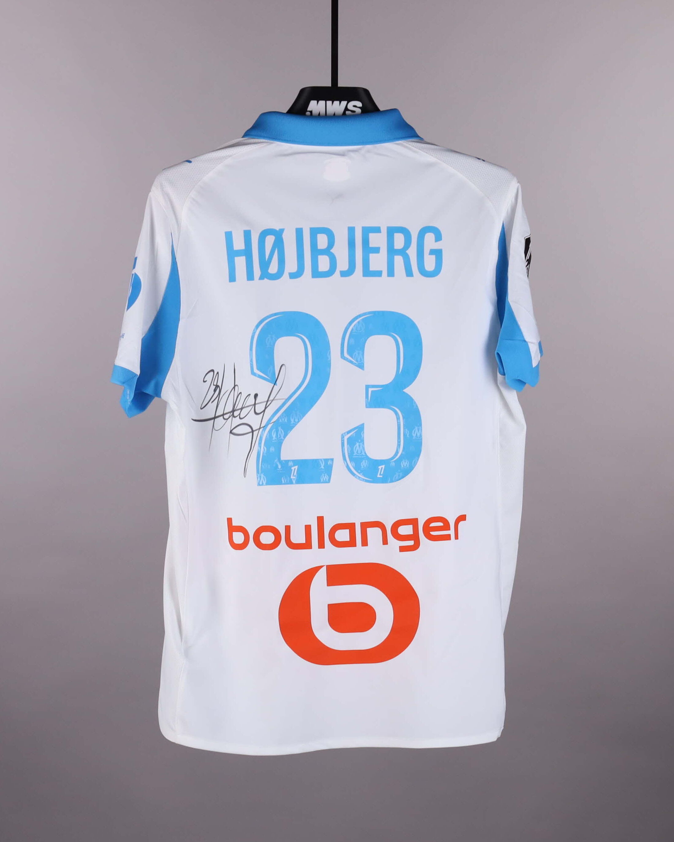 Pierre-Emile Højbjerg Olympique de Marseille shirt