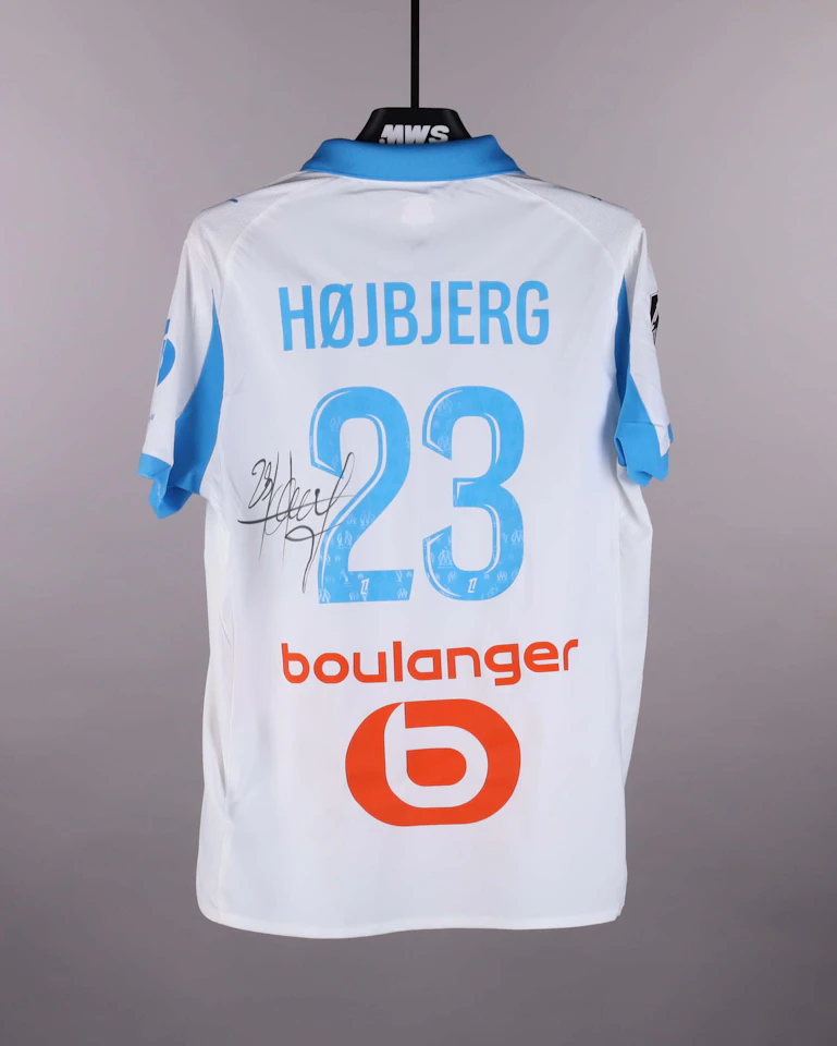 Pierre-Emile Højbjerg Olympique de Marseille shirt