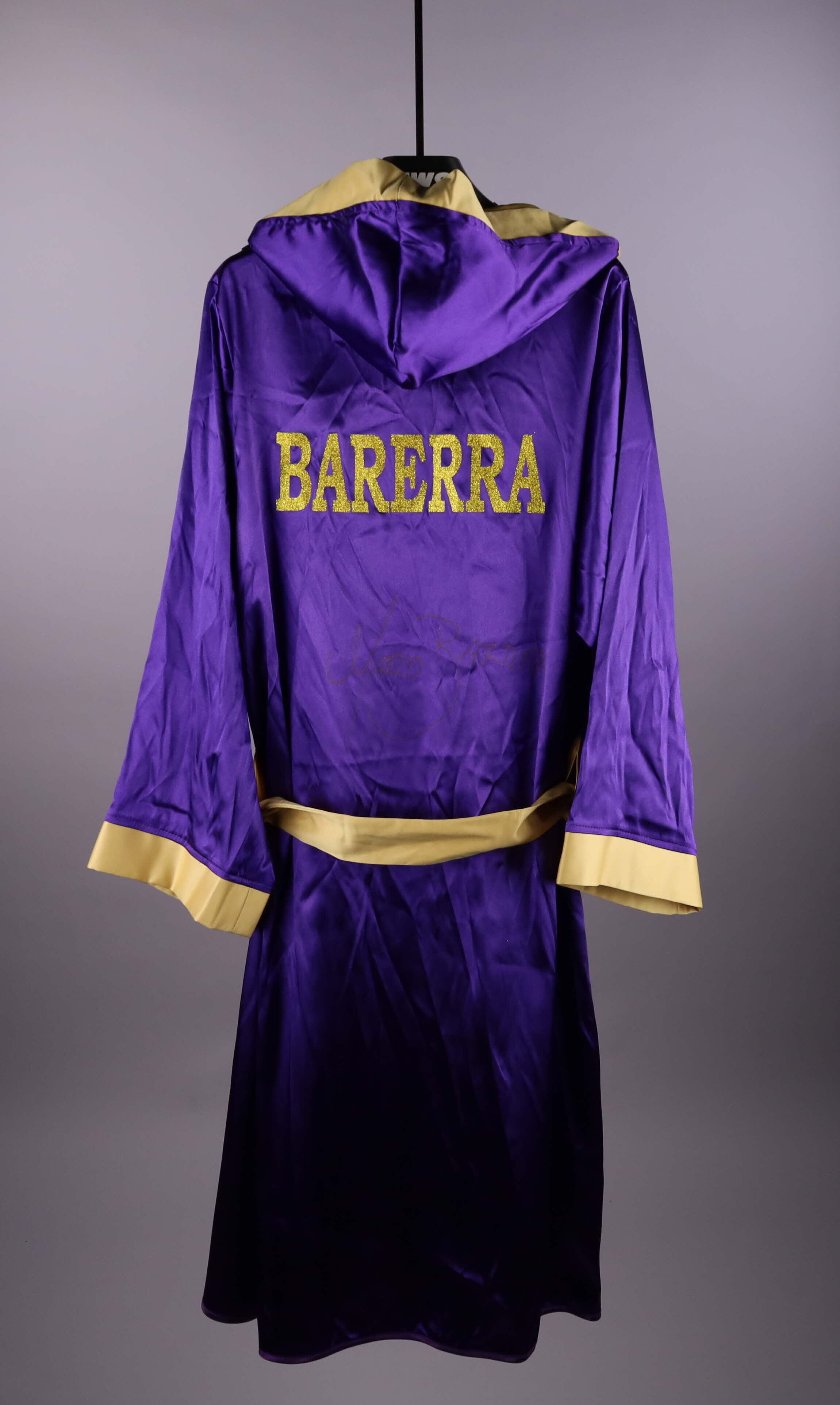 Maillot de Marco Antonio Barrera Boxing Gown (Manchester City)