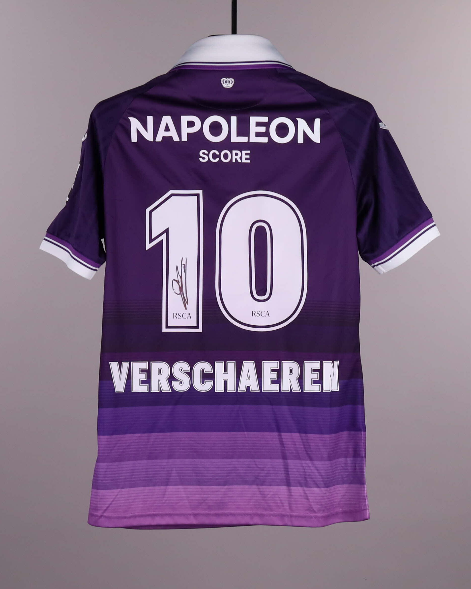 Yari Verschaeren RSC Anderlecht shirt